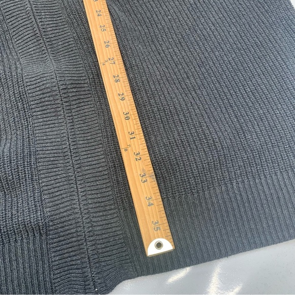 Mens Full Zip Sweater Cardigan 4X Gray All Cotton Collar Stretch  Casual Grandpa - Picture 10 of 10